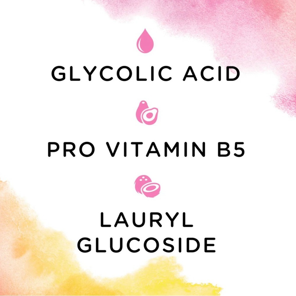 Instant Bliss Glycolic Face Wash - Pink/Yellow - Picture 2 of 2
